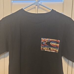 O'Neill Black Tee with Vibrant Graphic Design